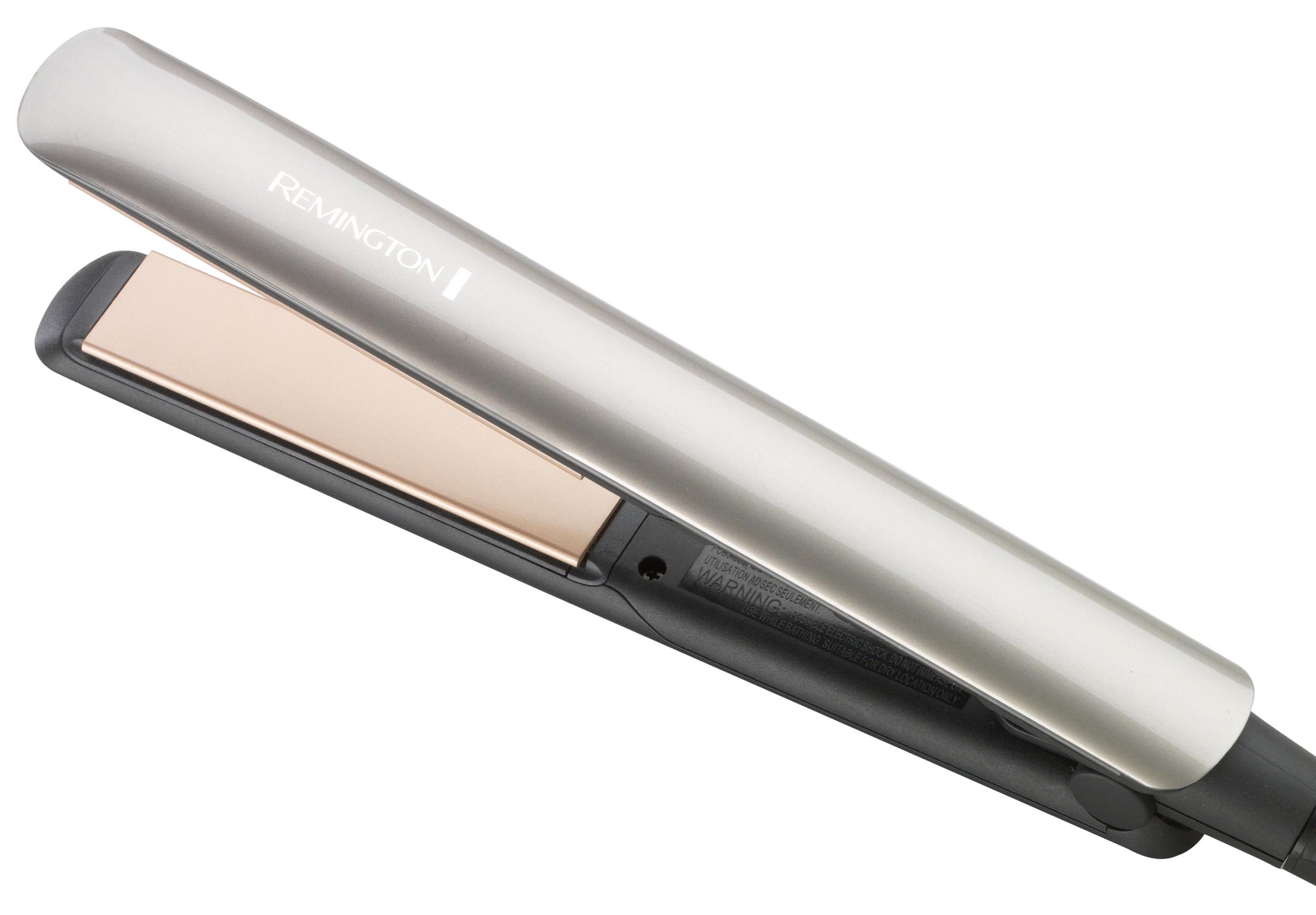 Remington S8590 Piastra Keratin Therapy Pro, Rivestimento Ceramica e Cheratina, Tortora