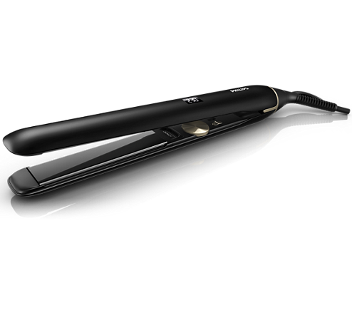 Philips HPS930/00 Piastra per Capelli Professionale, Funzione Ionizzante, in Titanio, Colore Nero