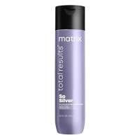 Matrix | Shampoo, Neutralizzante Anti-Giallo per Capelli Biondi, Platino e Grigi, Con Pigmenti Viola, Total Results So Silver, 300 ml