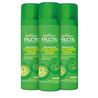 Garnier Shampoo Secco Fructis, Shampoo Secco Pure Non Stop Cucumber Fresh​, 150 ml, Confezione da 3