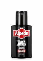 Alpecin Grey Attack Caffeine & Colour Shampoo 1x200ml | Capelli gradualmente più scuri e più forti | Risultato naturale | Contro la caduta ereditaria dei capelli