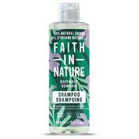 Faith in Nature Shampoo Naturale al Rosmarino, Riequilibrante, Vegano e Non Testato su Animali, Senza SLS e Parabeni, Capelli Normali o Grassi, 400 ml