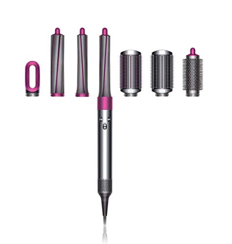 Dyson Airwrap Complete Volume + Shape Styler - Styler per capelli fini e piatti, Nichel/Fucsia