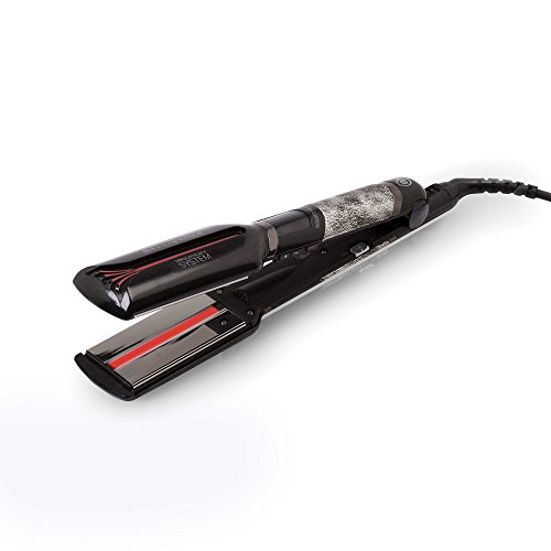 Imetec Bellissima Absolute BA 230 Piastra per Capelli con Ttecnologia a Infrarossi, Capelli Liscio Duraturo, Thermo Control, Display LCD, Custodia Termoprotettiva Inclusa