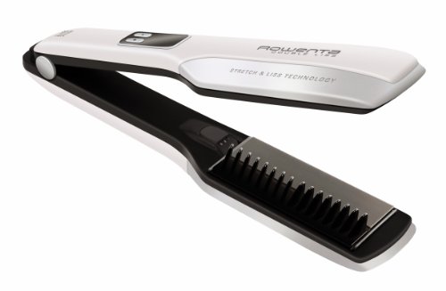 Rowenta SF7225 - Piastra per Capelli Double Liss nero/argento